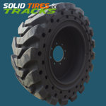 12-16.5 Solid Skid Steer Tire - Best Value Tires
