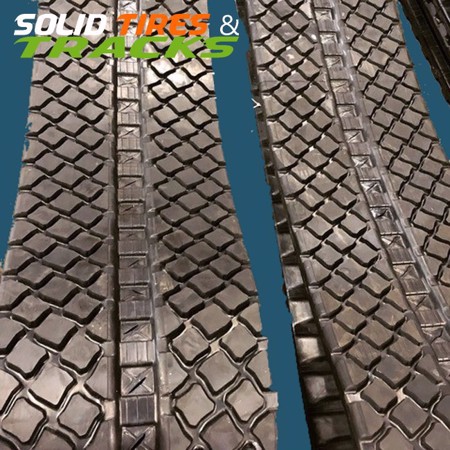 180X72X31 Excavator Rubber Tracks-Turf Pattern