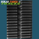 450x86x63 CTL Rubber Track-Multi-Bar Pattern